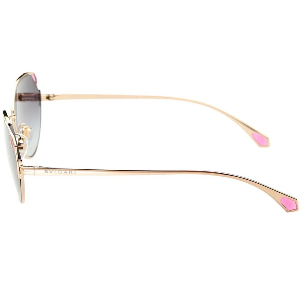 NWT/NIB BVLGARI Cat Eye 56mm Sunglasses - Picture 2 of 9